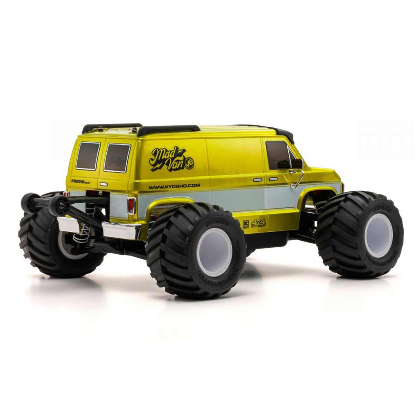 Kyosho 1/10 Mad Van Fazer Mk2 4WD Brushless RC Monster Truck – Gold
