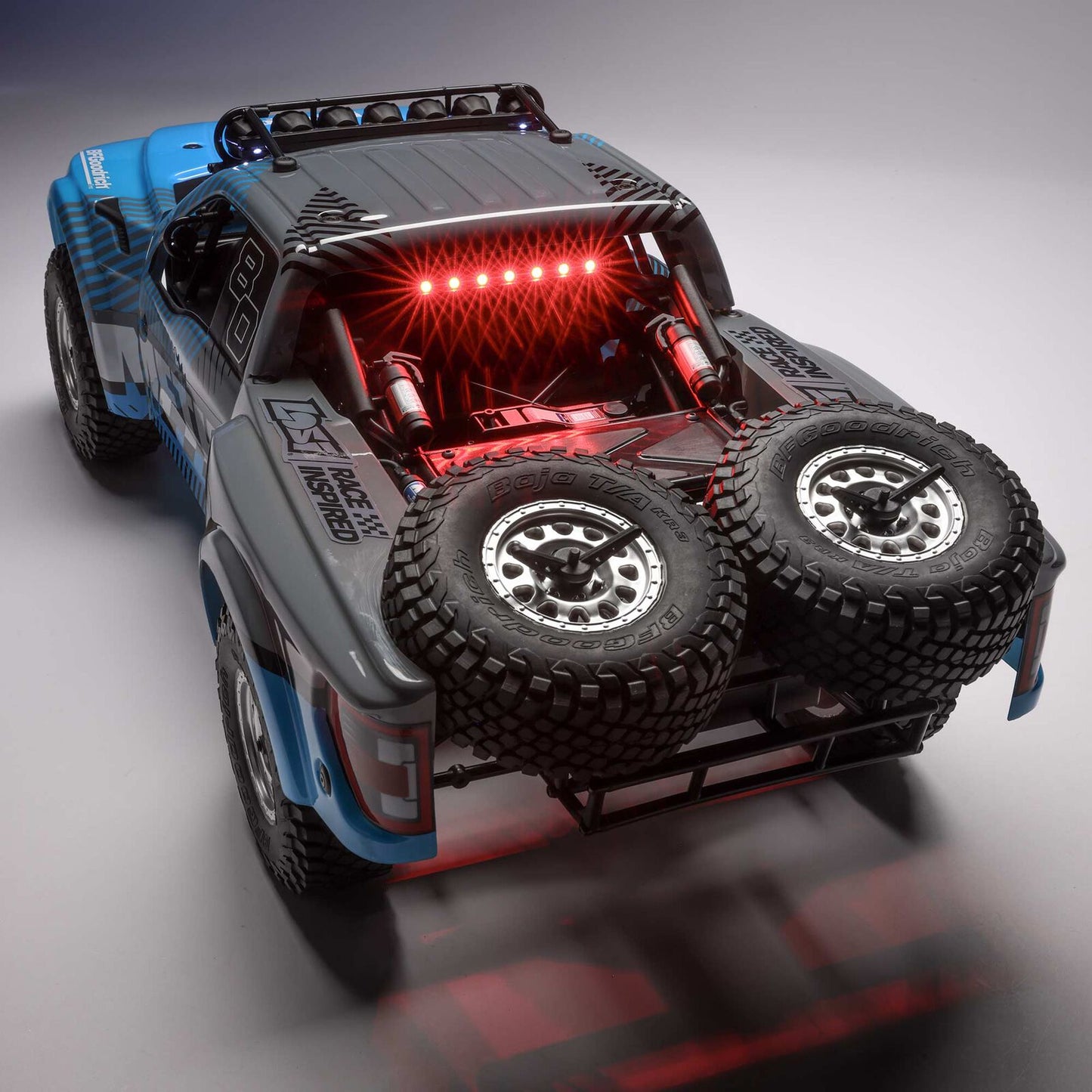 Losi 1/10 Baja Rey 2.0 Ford Raptor Method 3S 4WD RC Desert Truck