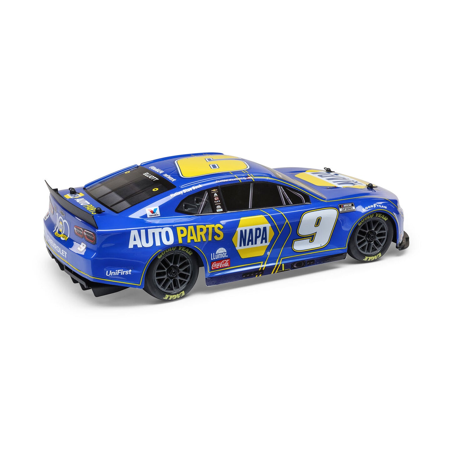 Losi 1/12 NASCAR Chase Elliott No. 9 NAPA 2025 Chevrolet Camaro ZL1 AWD RTR RC Race Car