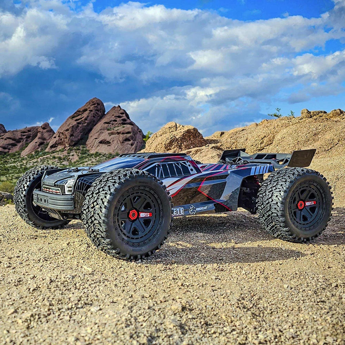 Redcat Racing 1/6 Machete 6S 4WD Brushless RC Monster Truck – Black