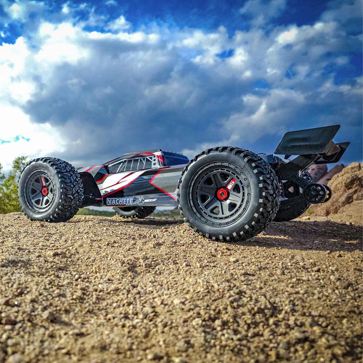 Redcat Racing 1/6 Machete 6S 4WD Brushless RC Monster Truck – Black
