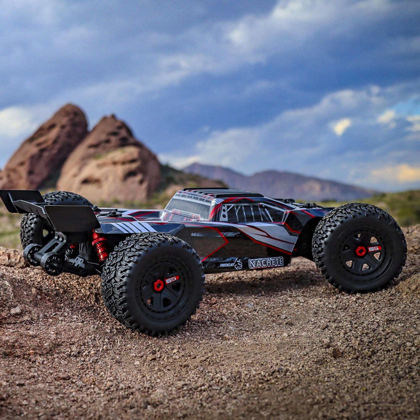 Redcat Racing 1/6 Machete 6S 4WD Brushless RC Monster Truck – Black