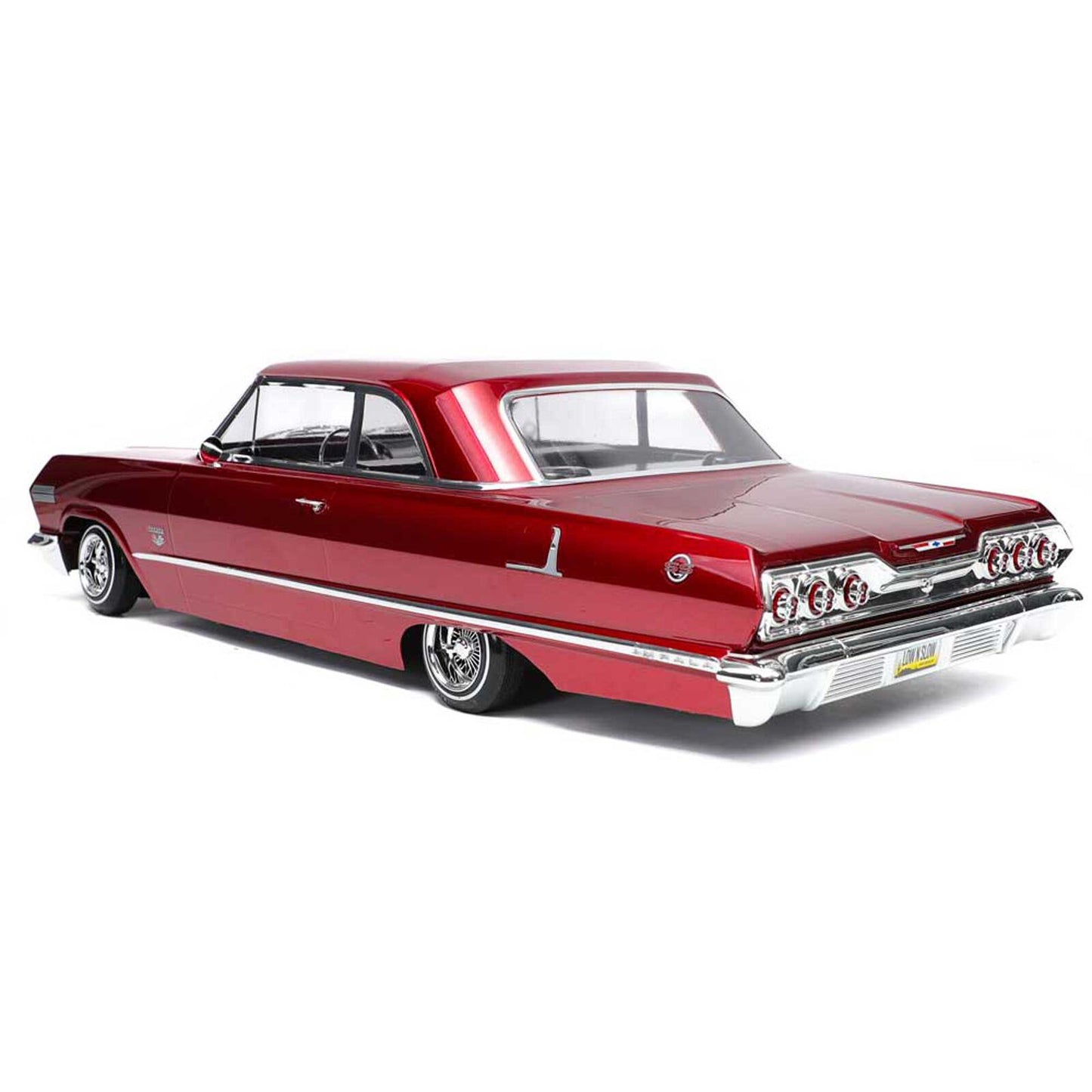 Redcat Racing 1/10 SixtyThree Chevy Impala SS 2WD RC Lowrider – 1963 Hopping Classic, Red