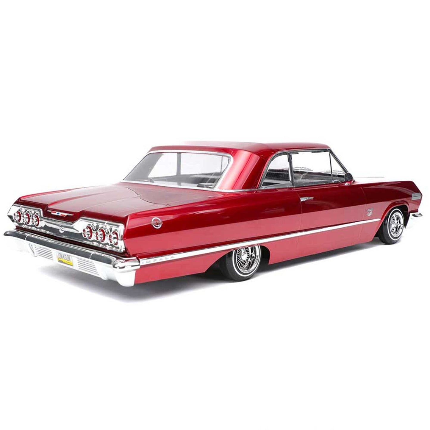 Redcat Racing 1/10 SixtyThree Chevy Impala SS 2WD RC Lowrider – 1963 Hopping Classic, Red