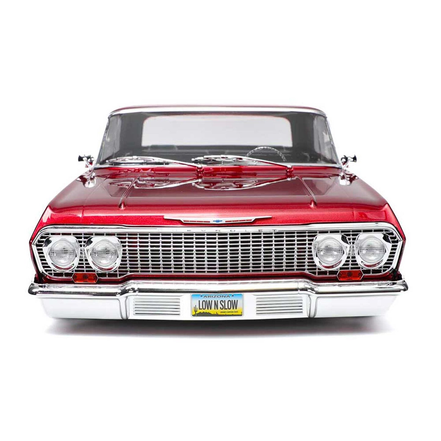 Redcat Racing 1/10 SixtyThree Chevy Impala SS 2WD RC Lowrider – 1963 Hopping Classic, Red