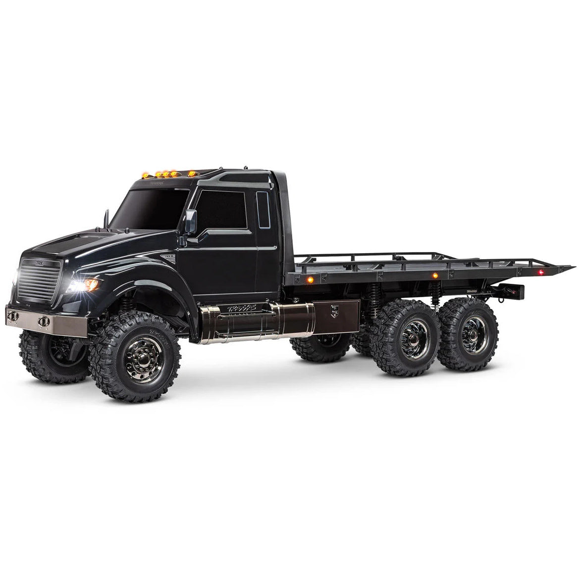 Traxxas TRX-6 1/10 6x6 Ultimate RC Hauler Flatbed Tow Truck – Black