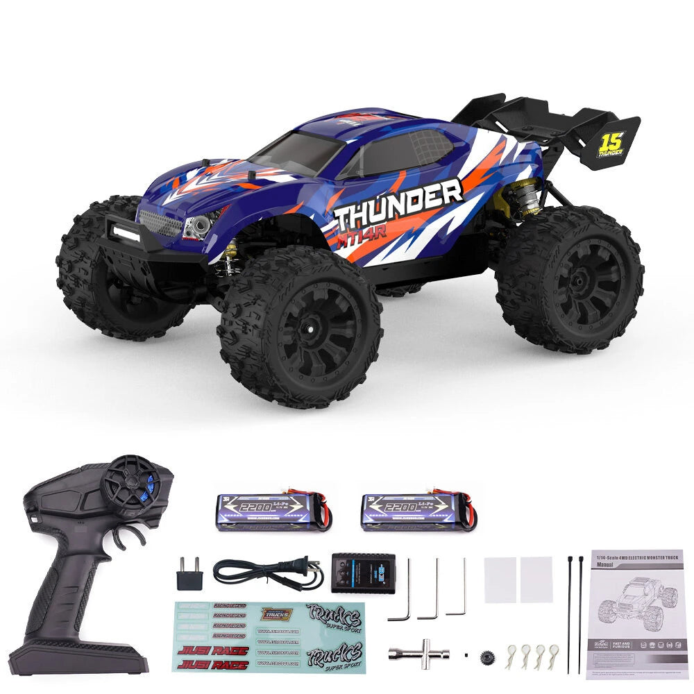 JIUSI MT14R 1/14 4WD Brushless Off-Road Truck – 80 km/h Ready-to-Run Speed Beast