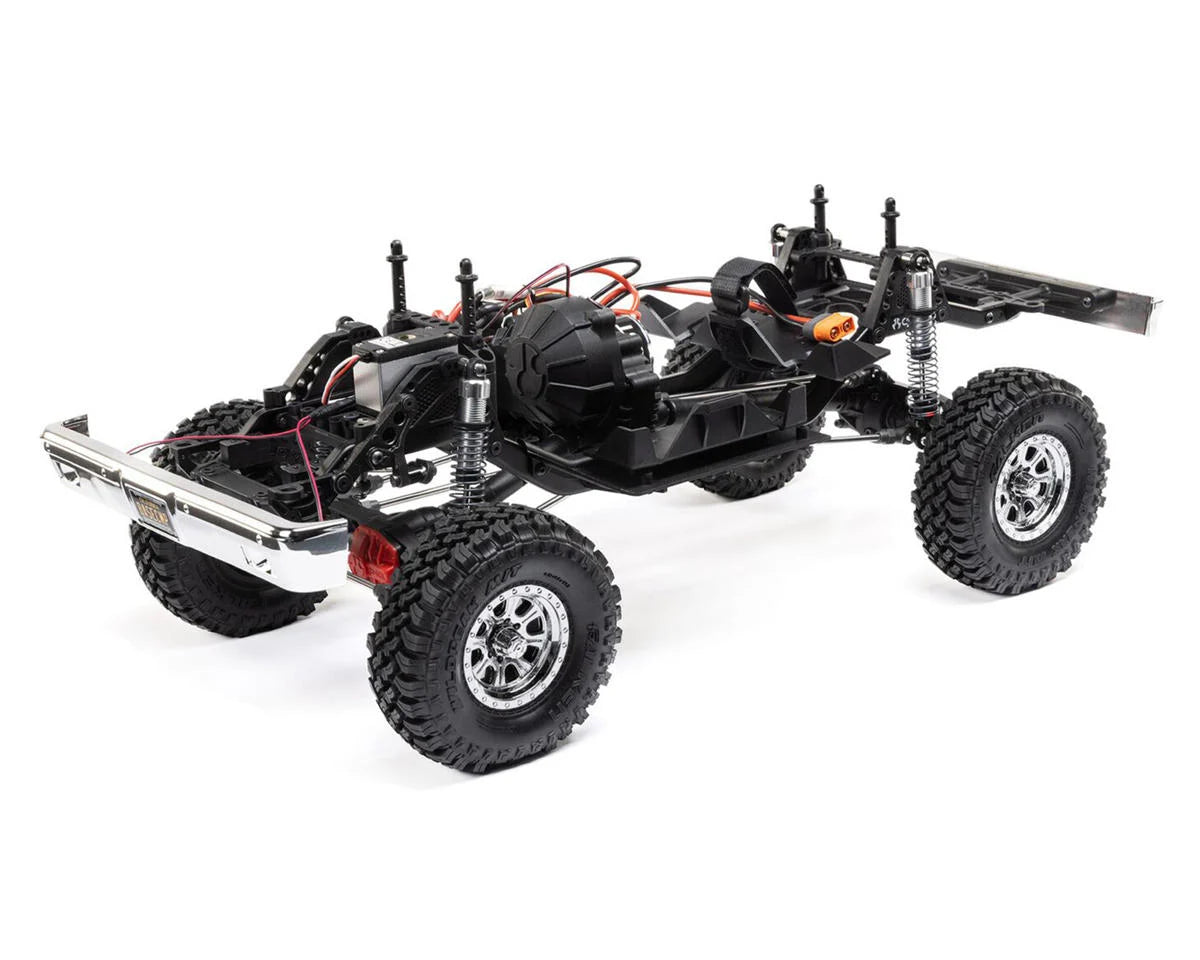 Axial SCX10 III 1982 Chevy K10 Base Camp 1/10 4WD RTR RC Rock Crawler – Blue