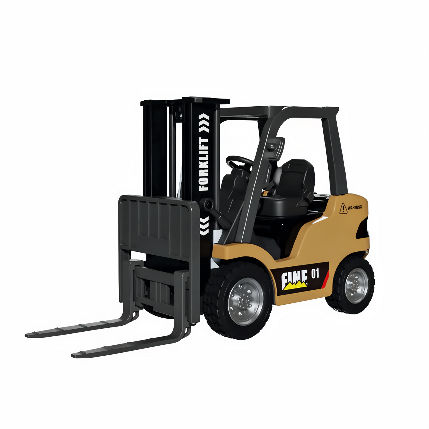 TRASPED HG-4-243 Ready to Run 1/64 2.4G Mini RC Alloy Forklift with App Control and LED Lights