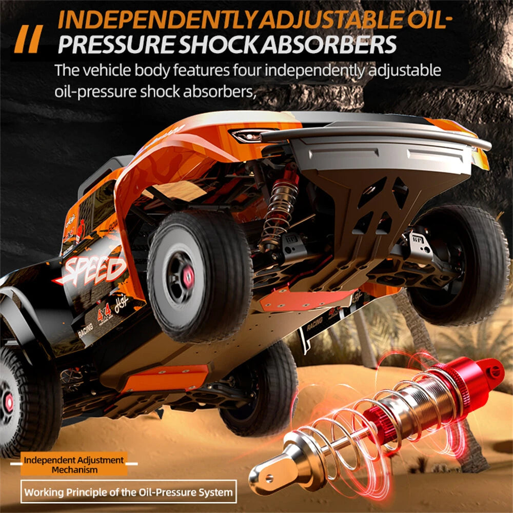 JJRC C8822 Frame Version 1/8 4WD Desert Off-Road Short Course Truck Assembly Kit