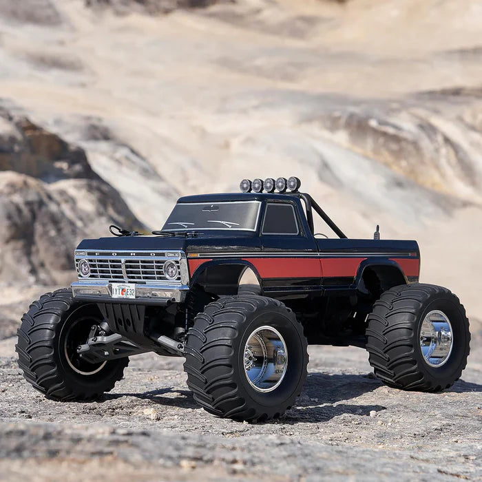 FMS 1/10 Ford F100 Monster Truck RTR – Vintage Ford Pickup Style Meets Modern Bashing Power