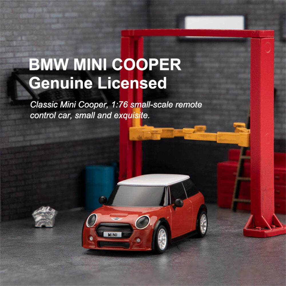 Turbo Racing 1/76 RWD Ready to Run Drift RC Car, BMW Mini Cooper F56 3-Door Hatch
