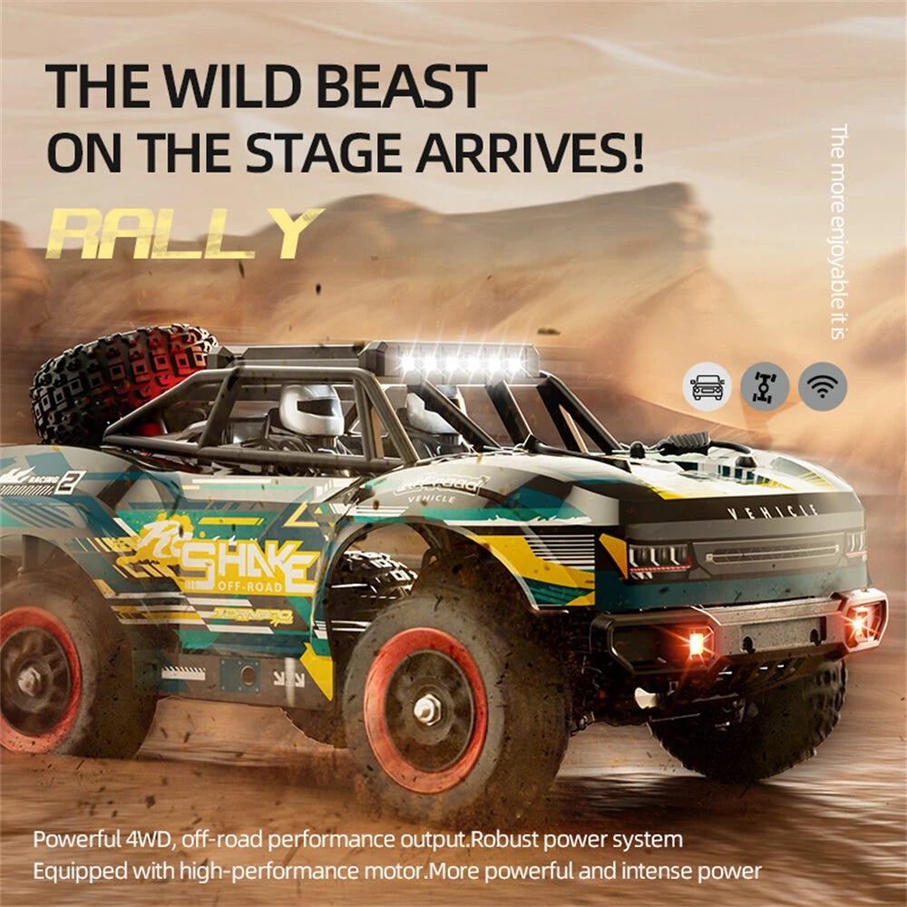 JJRC 1/18 C8820 4WD Short Course Off-Road Truck – 31 km/h Brush-Controlled Beast (Full RTR)