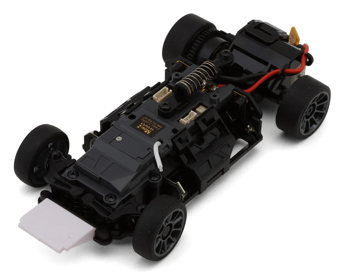 Kyosho 1/28 Mini-Z MR-04 RWD RTR RC Race Car with Porsche 911 GT3 RS Body – Silver