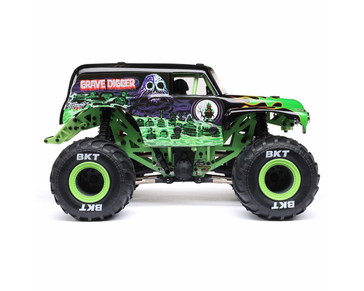 Losi 1/18 Mini LMT 4X4 Brushed RTR Monster Truck – Grave Digger