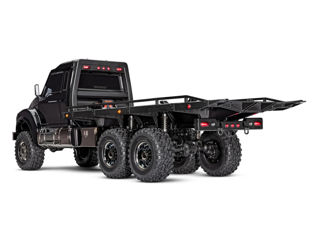 Traxxas TRX-6 1/10 6x6 Ultimate RC Hauler Flatbed Tow Truck – Black