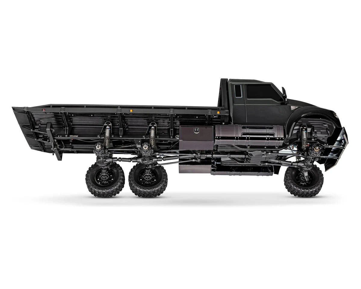 Traxxas TRX-6 1/10 6x6 Ultimate RC Hauler Flatbed Tow Truck – Black
