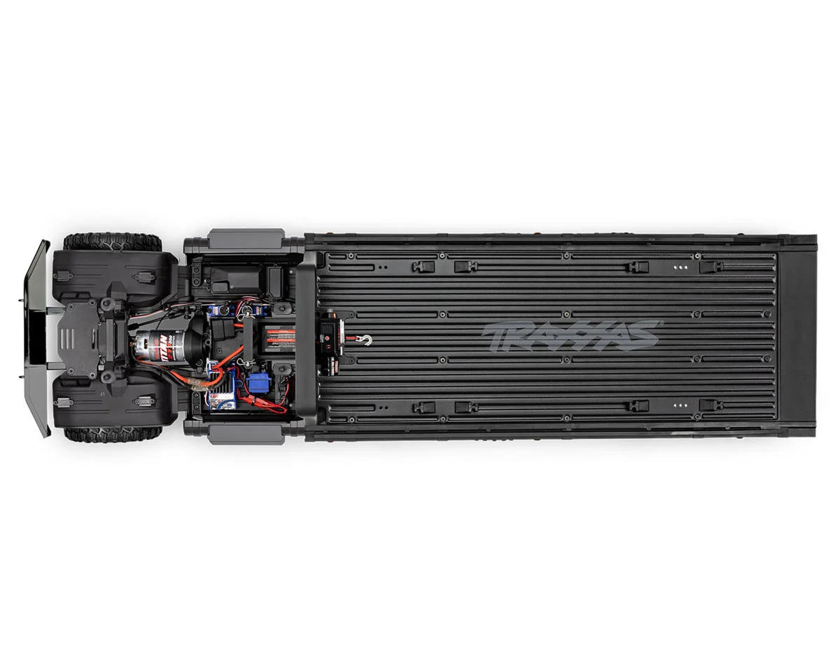 Traxxas TRX-6 1/10 6x6 Ultimate RC Hauler Flatbed Tow Truck – Black