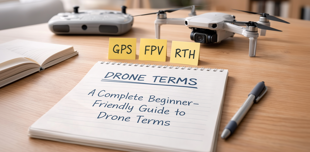 Drone Glossary: A Complete Beginner-Friendly Guide to Drone Terms