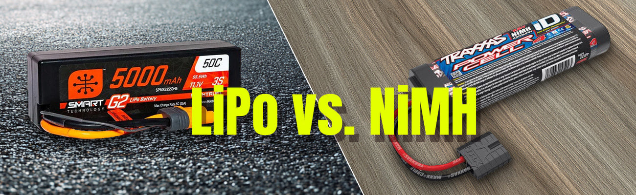The Complete Guide to RC Battery Types (NiMH vs. LiPo)