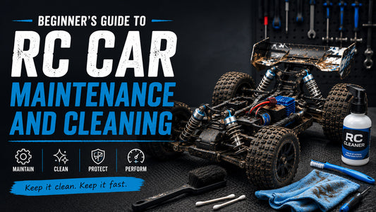 Beginner's Guide to RC Car Maintenance and Cleaning