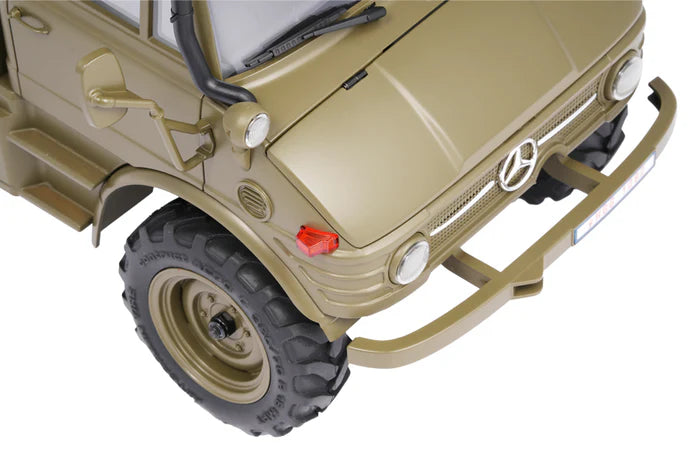 FairRC 1/24 FCX24 Unimog 421 Camper Mod – Green Edition Ready-to-Run