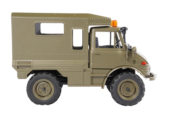 FairRC 1/24 FCX24 Unimog 421 Camper Mod – Green Edition Ready-to-Run