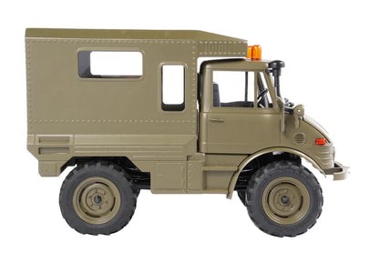 FairRC 1/24 FCX24 Unimog 421 Camper Mod – Green Edition Ready-to-Run