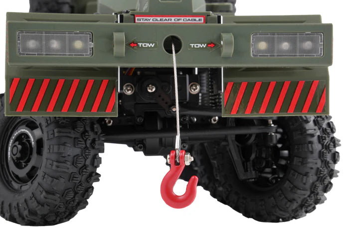 Hobby Plus CR18P Terranaut 1/18 Scale 8x8 Brushed RC Rock Crawler Ready-to-Run