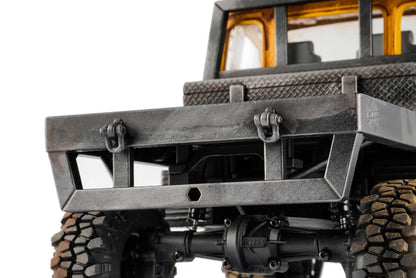 FMS 1/24 FCX24 Mercedes-Benz Unimog RTR RC Truck – Woodlander Yellow Rusted Mod