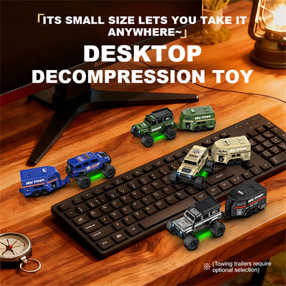 WSD E88 / E89 1/64 Scale RWD Mini RC Car – Suitcase Portable Desktop Drift Car Ready-to-Run