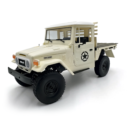 WPL C44 1/16 4WD Ready to Run RC Crawler Truck, Toyota FJ45-Inspired