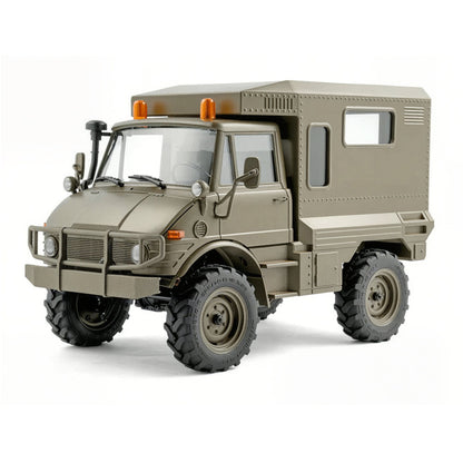 FairRC 1/24 FCX24 Unimog 421 Camper Mod – Green Edition Ready-to-Run