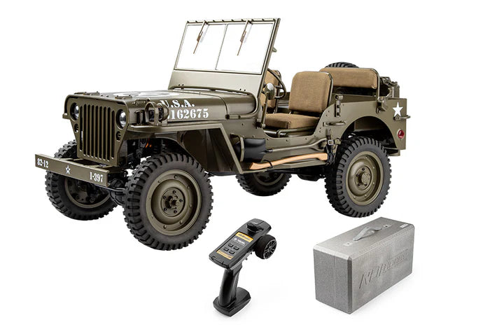 RocHobby 1/6 Scale 1941 MB Scaler – Military-Style Rock Crawler / Scale Truck