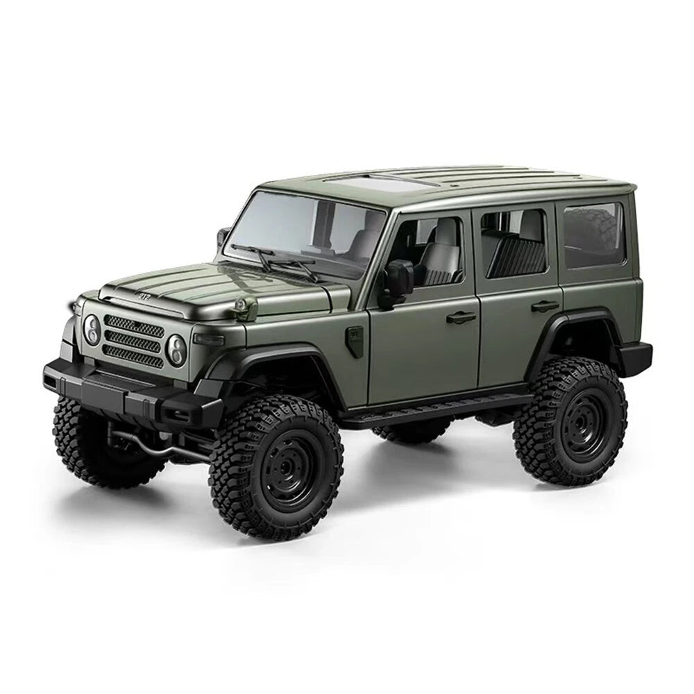 MNRC MN212 T01 BAIC Official Licensed 1/12 Scale 4WD Brushed RC Rock Crawler Ready-to-Run with LED Lights