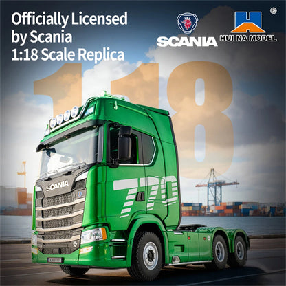 Huina Toys 1501 PRO / 1502 1/18 RTR Licensed Scania 770S Tractor Semi Truck Trailer