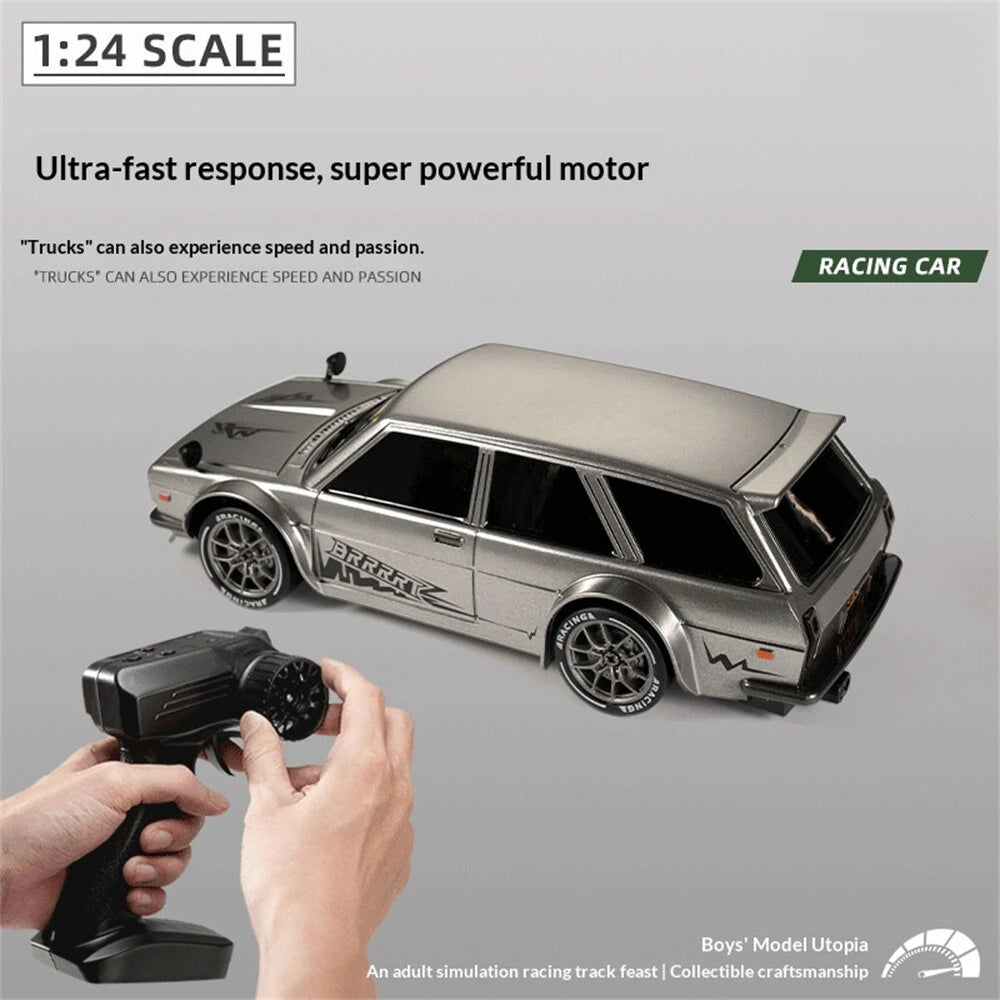 S818 1/24 4WD Ready-to-Run Mini Drift RC Car with LED Lights