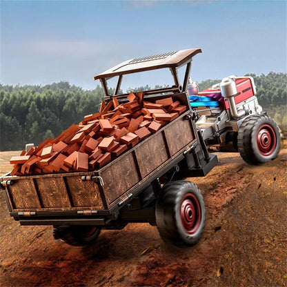 JJRC C8836-YW 1/12 Scale 4WD RC Tractor – Full-Proportional RTR Farm Simulator