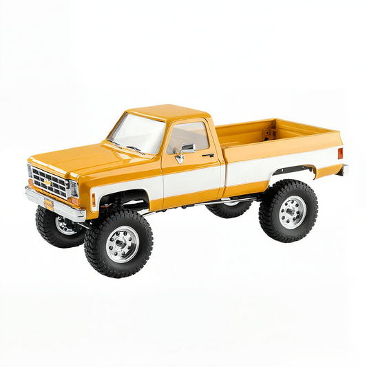 FMS FCX18 1/18 Chevrolet K10 RTR RC Truck – Scale Crawler with 2-Speed Transmission & LED Lights