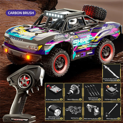JJRC 1/18 C8820 4WD Short Course Off-Road Truck – 31 km/h Brush-Controlled Beast (Full RTR)