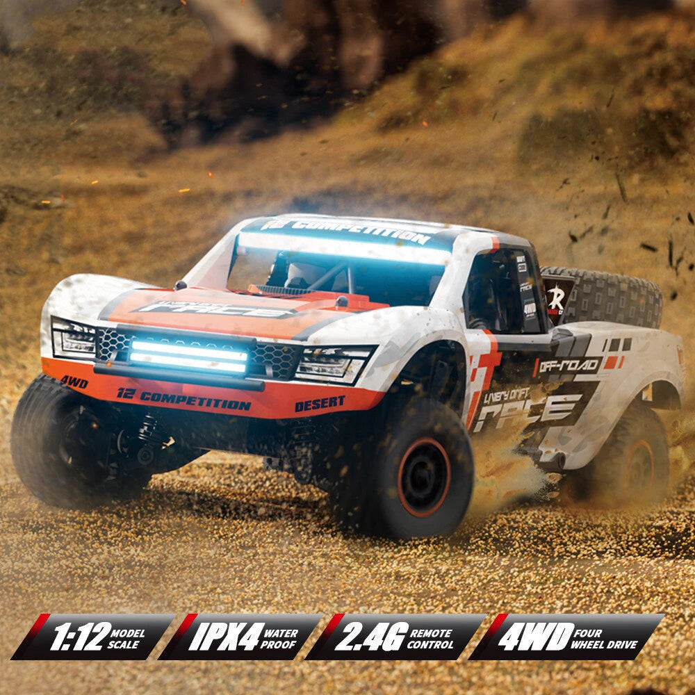 HB Toys RD1201/02/03-1 Ready-to-Run 1/12 4WD Brushless RC Rock Crawler and Short Course Truck