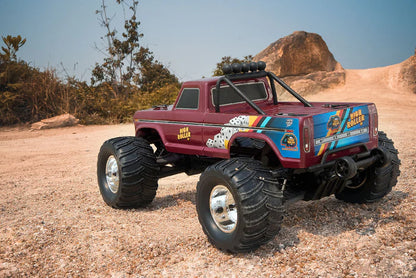 FMS 1/10 Ford F100 Monster Truck RTR – Vintage Ford Pickup Style Meets Modern Bashing Power