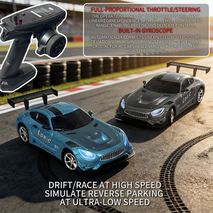 LDRC 4301 1/43 4WD RTR AMG GTR Drift RC Car with Gyro