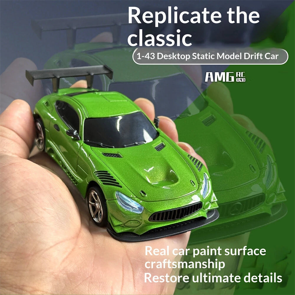 LDRC 4301 1/43 4WD RTR AMG GTR Drift RC Car with Gyro