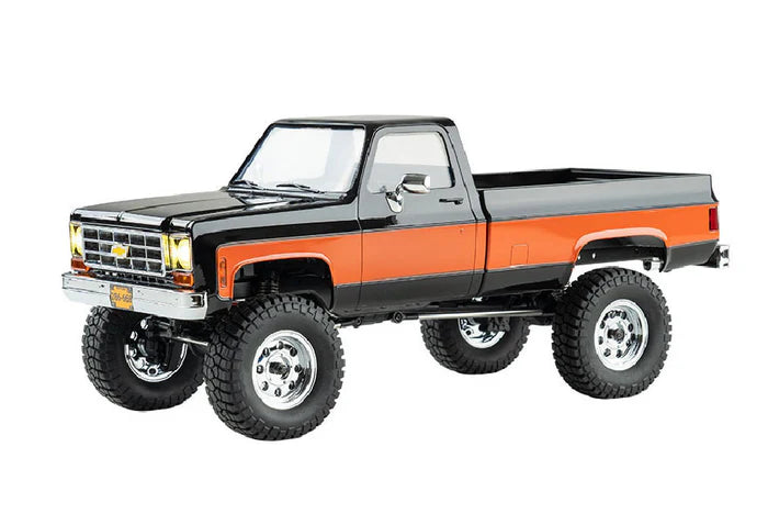FMS FCX18 1/18 Chevrolet K10 RTR RC Truck – Scale Crawler with 2-Speed Transmission & LED Lights