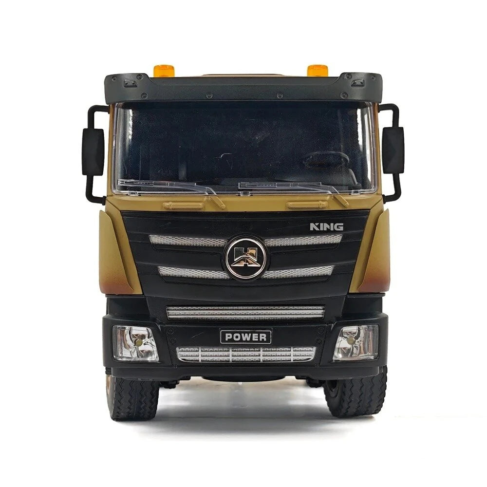 HUINA 1318 1/18 9CH Ready-to-Run RC Flatbed Trailer Truck