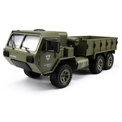 FY004 1/16 4WD Ready-to-Run HEMTT Military Truck (Green)