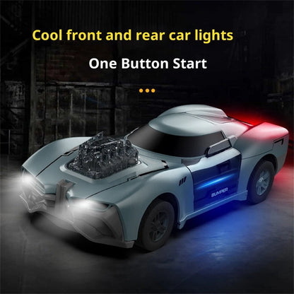 Crazon PZ24241A 1/24 Scale 2WD Brushed RC Battle Cars Set - Crash Racing Dual Pack Ready-to-Run with LED Lights