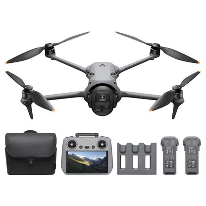 DJI Mavic 4 Pro Fly More Combo 100MP Hasselblad drone with, bag, remote controller, batteries, and accessories