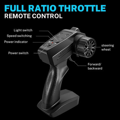 ACAMMZAR RC Drift Car with Gyro – 1/24 Scale 4WD Full Proportional Drift Ready-to-Run